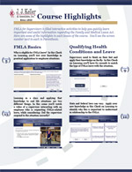 Course highlights: online training Course highlights: online training
