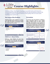 course highlights: online training course highlights: online training