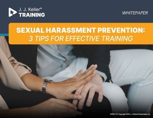 Sexual Harassment Prevention Whitepaper Cover