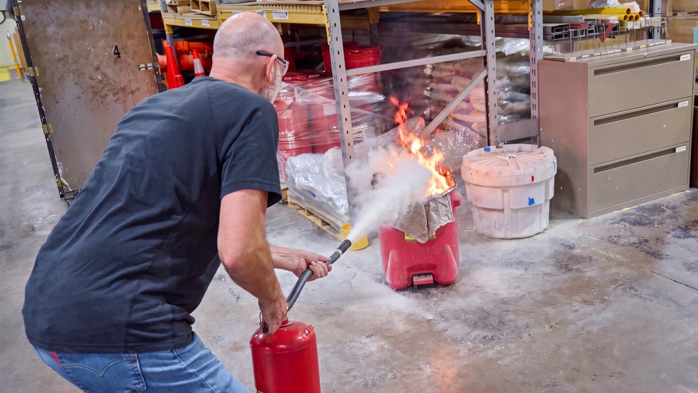 Fire Extinguisher Use